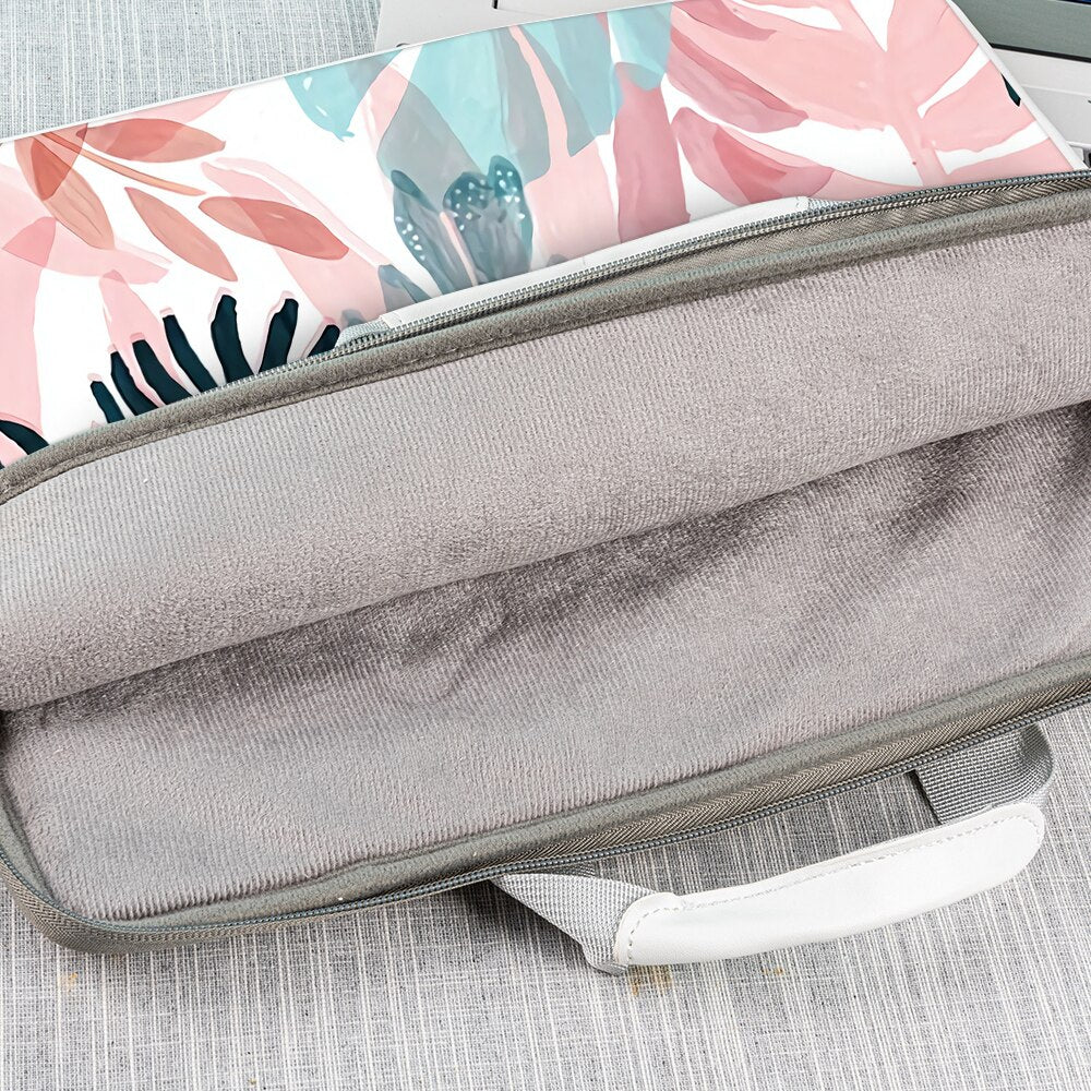 Sacoche Ordinateur Portable 17 pouces Feuilles Tropicales BagWay