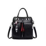 Sac à dos carré cuir