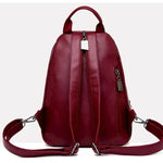 Petit sac à dos femme en cuir tendance