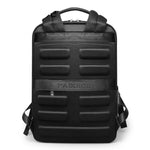 Sac à dos en cuir noir véritable