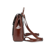 Sac à dos cuir marron