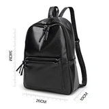 Sac à dos cuir femme noir