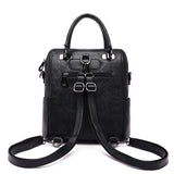 Sac à dos carré cuir
