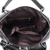 Sac à dos carré cuir