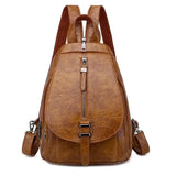 Petit sac à dos femme en cuir