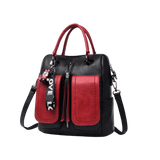Sac à dos carré cuir