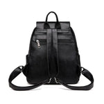 Sac à dos cuir souple poche à rabat