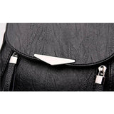 Sac à dos cuir souple poche à rabat