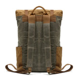 Sac à dos roll top vintage