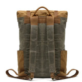Sac à dos roll top vintage