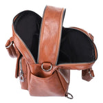 Sac à dos femme en cuir chic