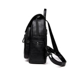 Sac à dos cuir souple poche à rabat