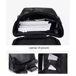 Sac à dos cuir synthétique homme