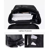 Sac à dos cuir synthétique homme