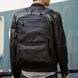 Sac à dos cuir véritable homme
