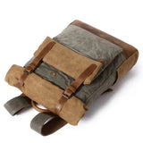 Sac à dos roll top vintage
