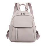 Petit sac à dos en cuir violet