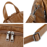 Sac à dos en cuir nœud papillon