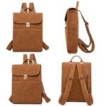 Sac à dos rectangulaire en cuir