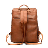 Sac à dos cuir souple femme