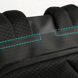 Sac à dos roll top noir pc 15,6 pouces