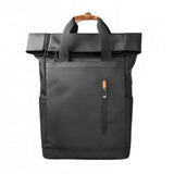 Sac à dos roll top noir pc 15,6 pouces