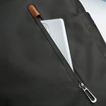Sac à dos roll top noir pc 15,6 pouces