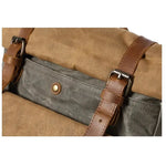 Sac à dos roll top vintage