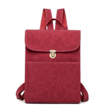 Sac à dos rectangulaire en cuir