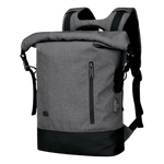 Sac à dos roll top gris