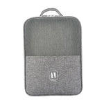 sac voyage chaussures gris travelbasics