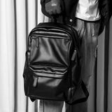 Sac à dos homme cuir noir