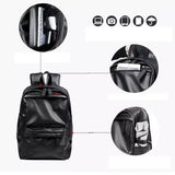 Sac à dos homme cuir noir