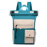 sac a dos roll top femme voyageuse