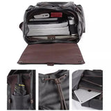 Sac à dos cuir homme vintage