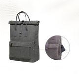 Sac à Dos Voyage Vintage Roll Top en toile