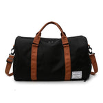 Sac de Voyage avec Compartiment Chaussures <br>Happy Travel (Noir)