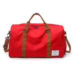 Sac de Voyage avec Compartiment Chaussures <br>Happy Travel (Rouge)