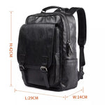 Sac à dos ordinateur homme imitation cuir
