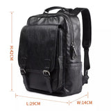 Sac à dos ordinateur homme imitation cuir