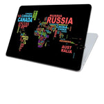 Coque MacBook Air Carte du monde